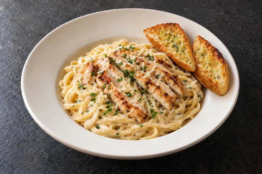 Grilled Chicken Alfredo