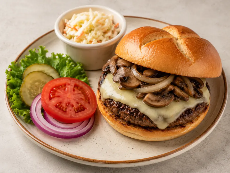 Mushroom + Swiss